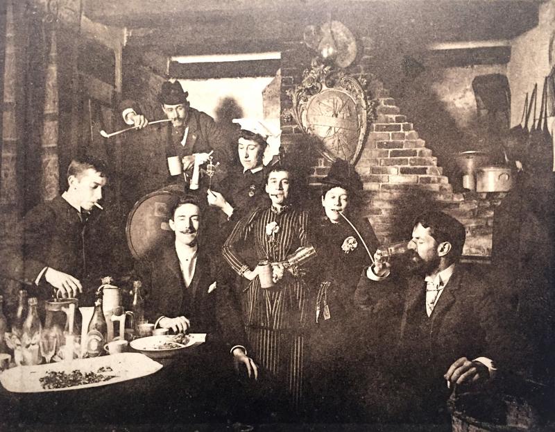 The Providence Art Club was one of the first art clubs to welcome women and African American peers. COURTESY CAMPUS GALLERY